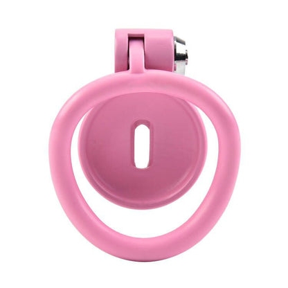 Sissy Play Chastity Cage with 4 Rings - image 2