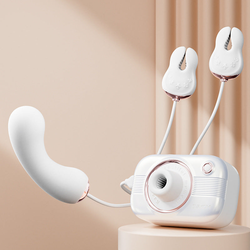 Camera-Shaped Clitoral Stimulator & Nipple Vibrator - image 2