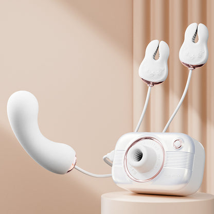 Camera-Shaped Clitoral Stimulator & Nipple Vibrator - image 2