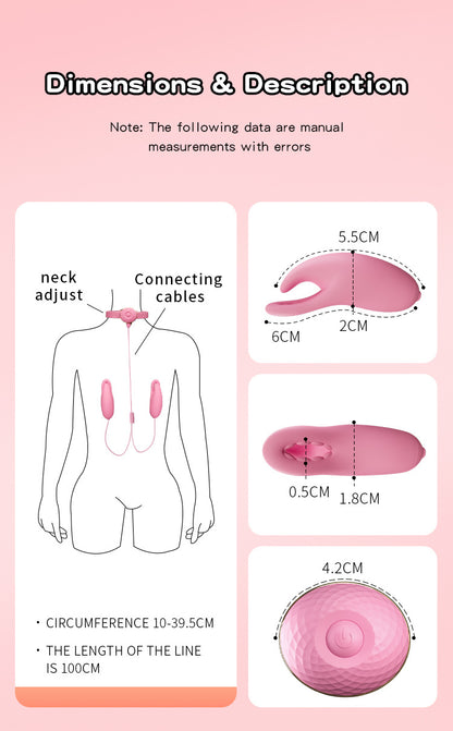 Ten-Speed Vibrating Puppy Nipple Clips - image 5