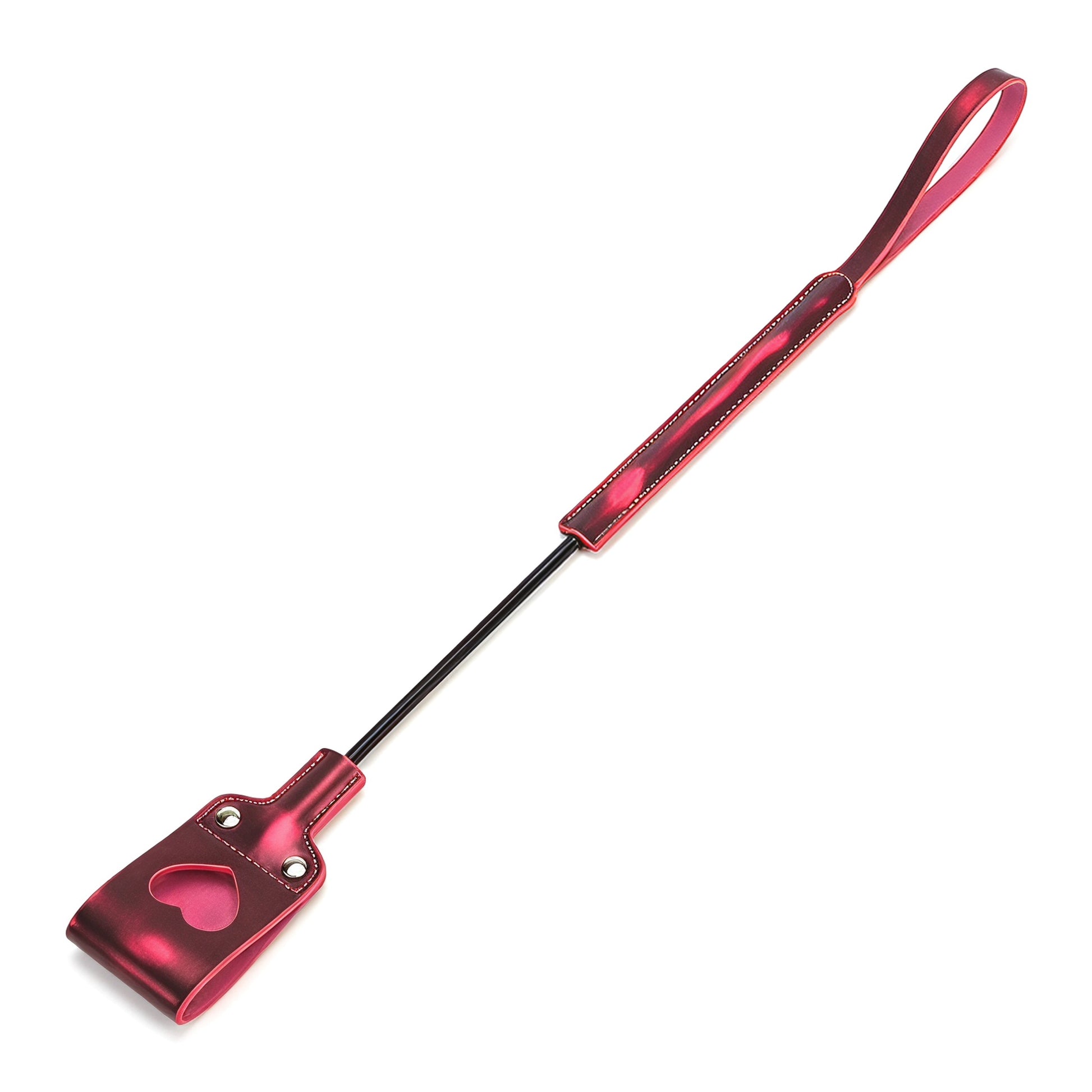 Heart Cutout Leather Whip - image 9