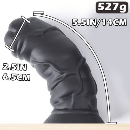 Prostate Triple Play Anal Plug - Black - L - image 8