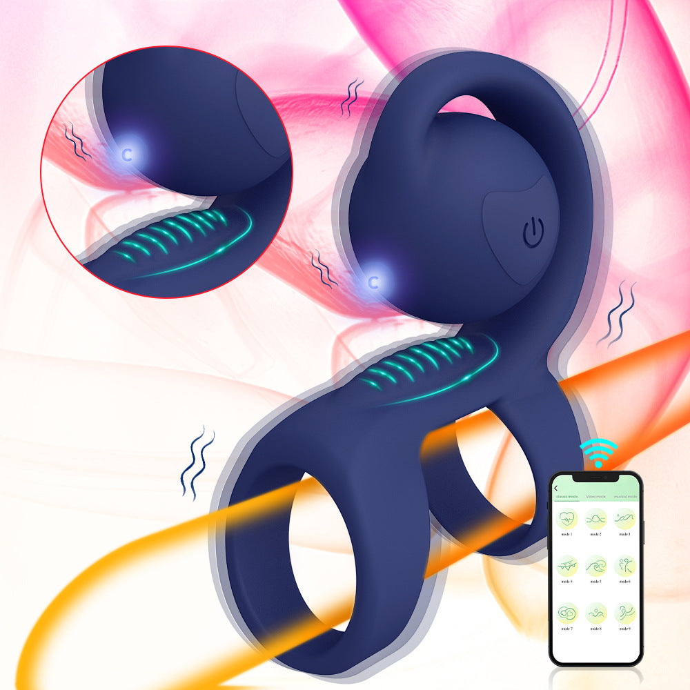 Cock Ring With Snail Clit Stimulator - image 8