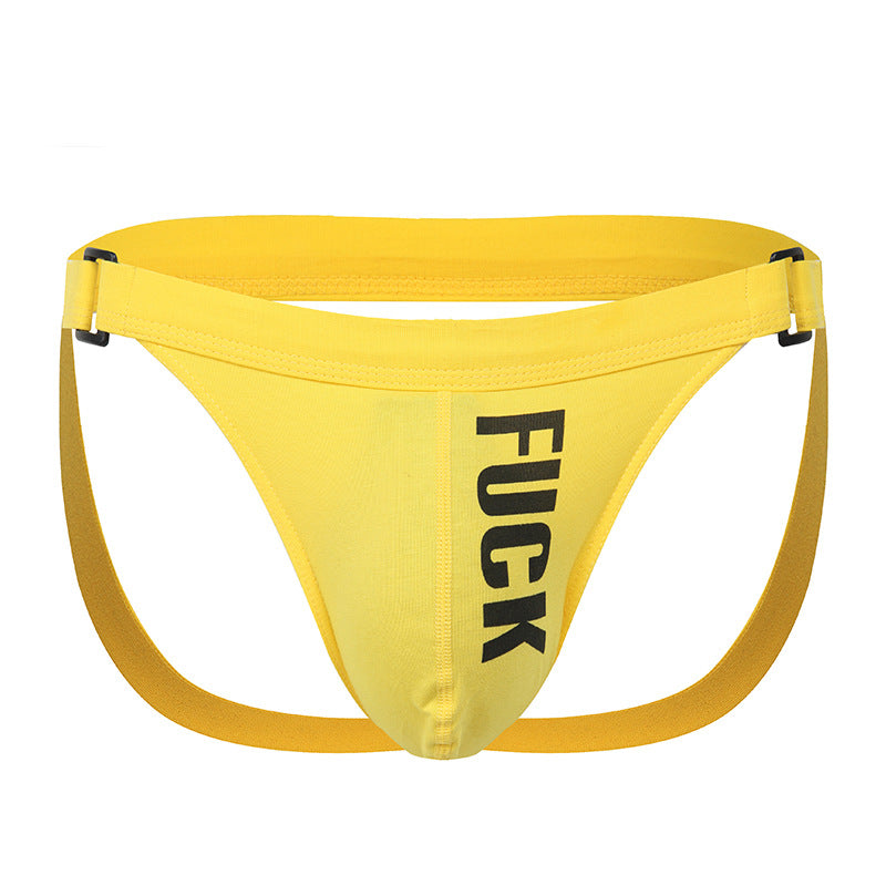 F*ck Jockstrap Underwear - Yellow - XL (31-32) - image 7