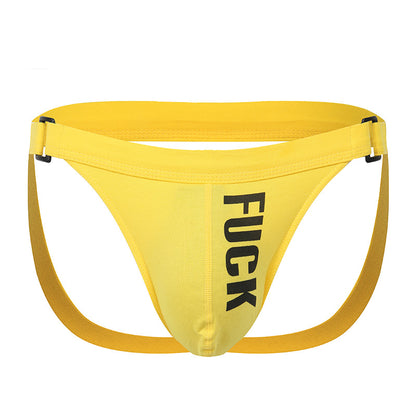 F*ck Jockstrap Underwear - Yellow - XL (31-32) - image 7
