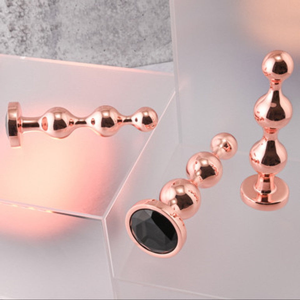 Rose Gold Metal Plug Set - image 0