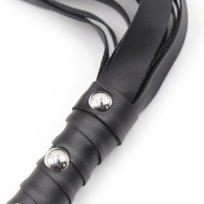 48CM PU Leather SM Flogger Whip - image 3