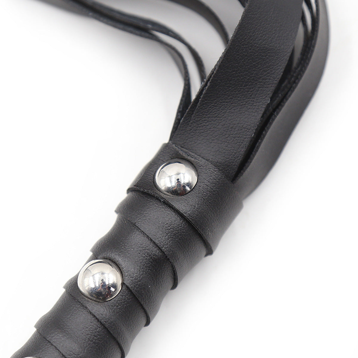 48CM PU Leather SM Flogger Whip - image 3