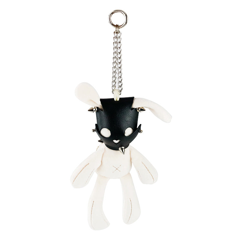 BDSM Bunny Plush Keychain - image 8