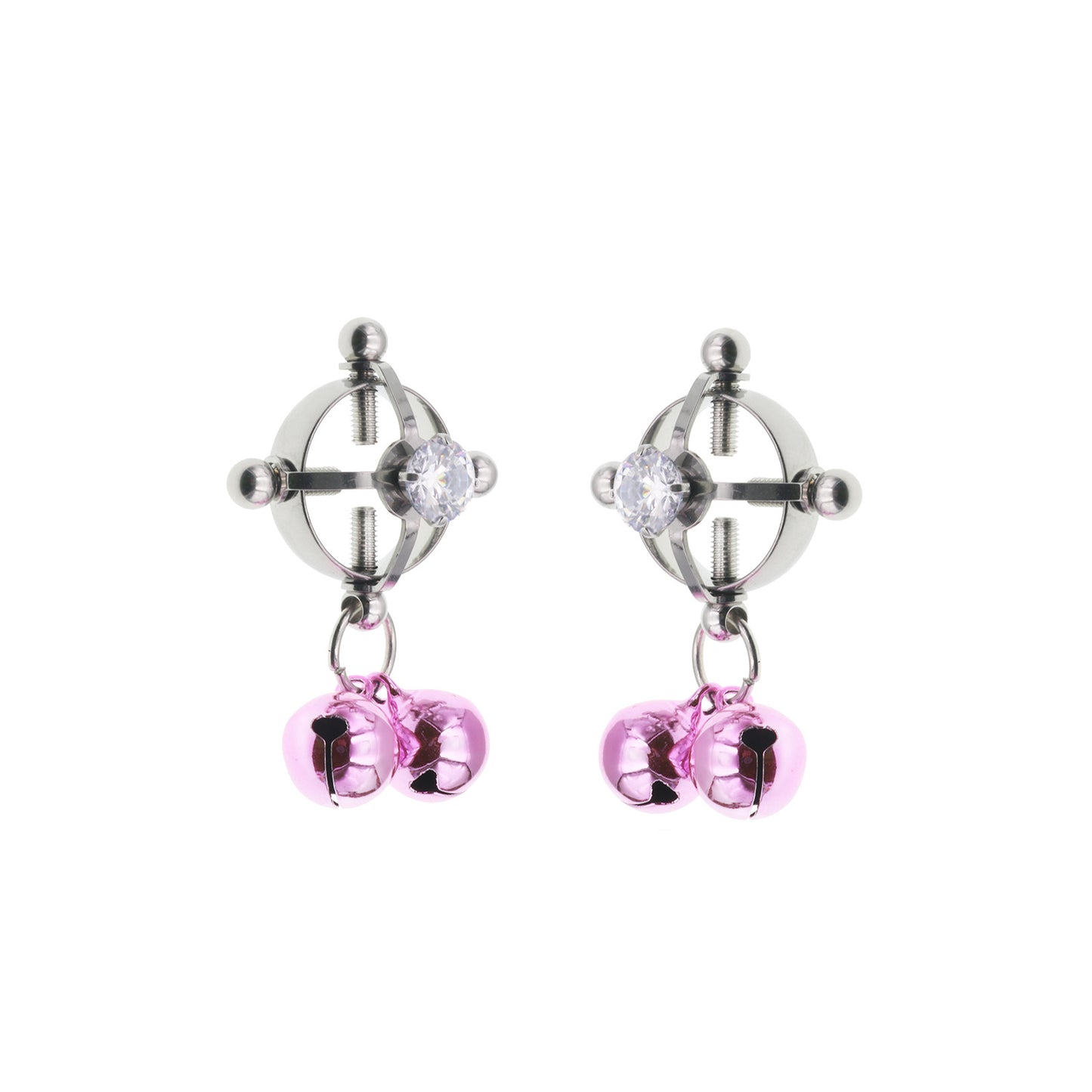 Metal Nipple Clamps With Jewerly - C - image 6