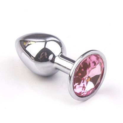 Gem Anal Butt Plugs - Pink - image 2