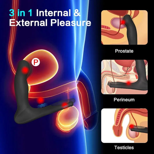 Triple-target Prostate Massager - image 1