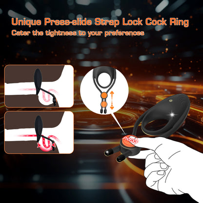 LockJoy 10-Mode Adjustable Vibrating Ring - image 7