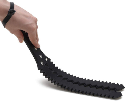 Serrated Faux Leather Flogger - image 2