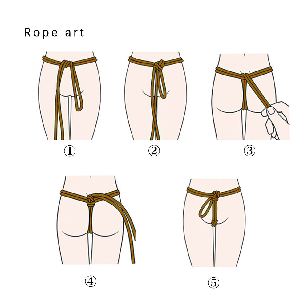 Hemp Bondage Rope - SM Full Body Bondage - image 1