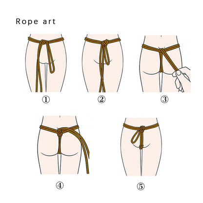 Hemp Bondage Rope - SM Full Body Bondage - image 1