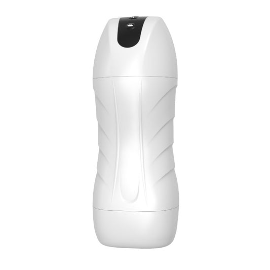 Sucking Blowjob Machine / Vibration Masturbation Cup for Male - White - image 0