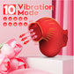 Rose Toy Finger Wearable Vibrator for Women patting Egg Clitoris Stimulator - image 7