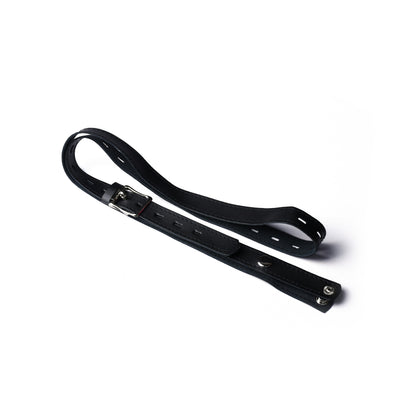 Accessories for Chastity Cage with Detachable Dildo & Urethral Tube - Leather Belt - image 1