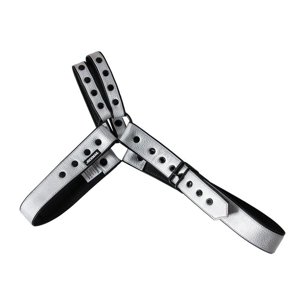 Adjustable Jockmail Men's Harness - White - One Size - image 3