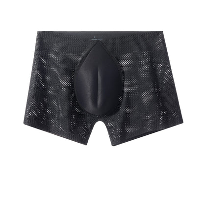 Breathable Sissy Camel Toe Underwear - Black - XXL - image 5