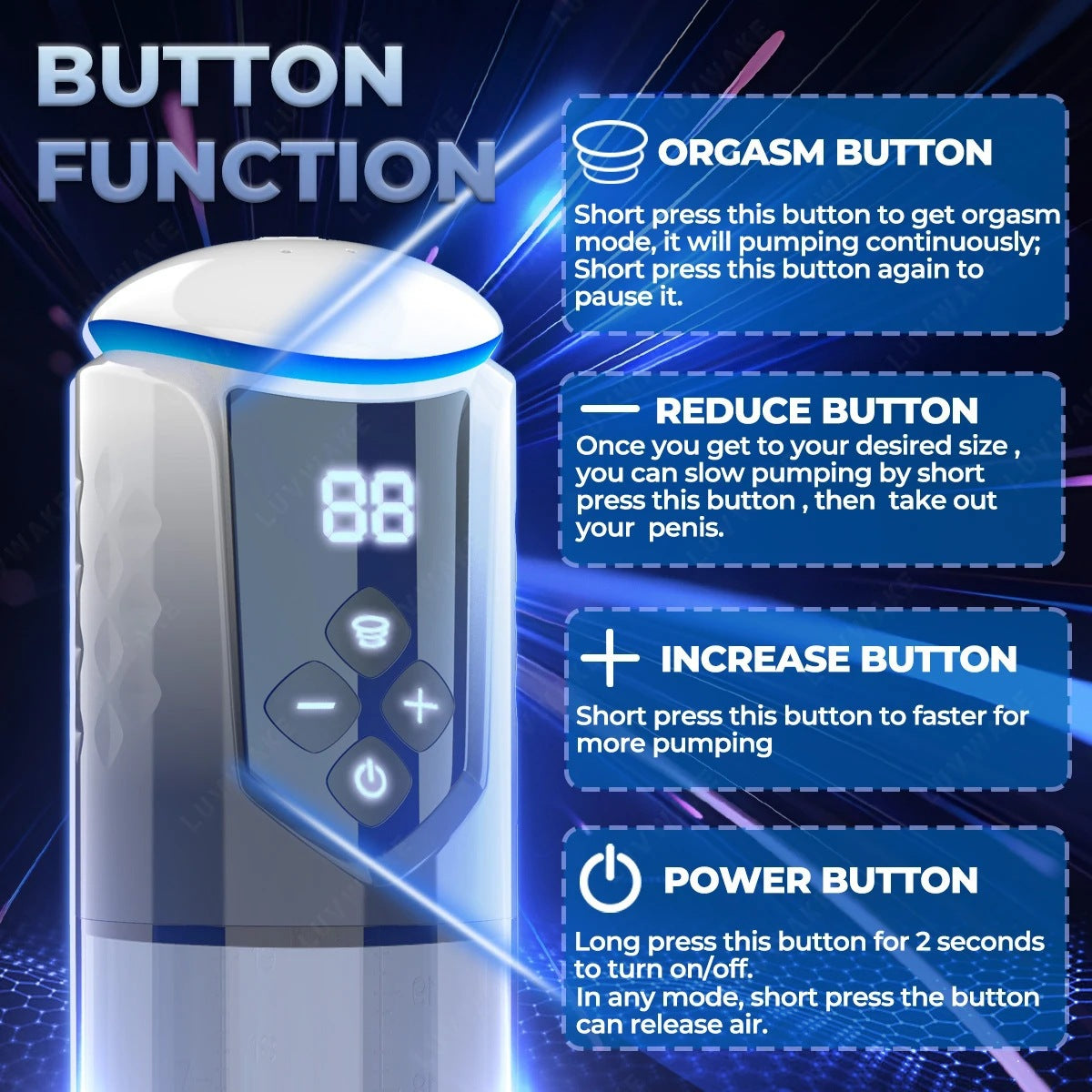 Automatic Electric Penis Pump with Digital Display - image 4