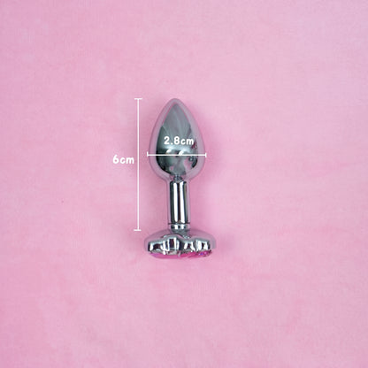 Hello Kitty Inspired Stainless Steel Anal Plug - C - image 4