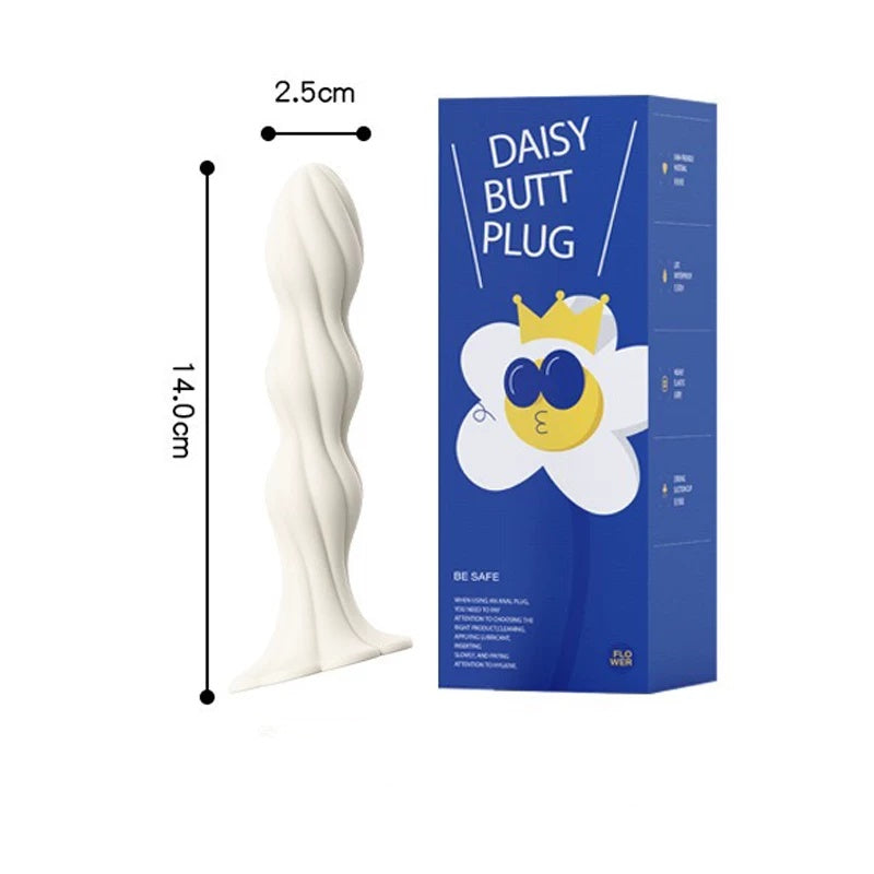 Unicorn Daisy Suction Cup Dildo Butt Plug - S - image 5