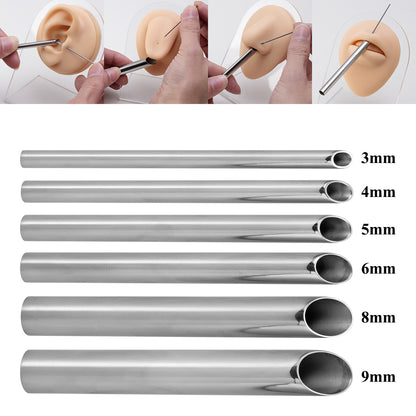 Piercing Guide Tube & Tool – Perfect for Nose, Nipple, Ear, and Belly Button Piercings - 9mm - image 1