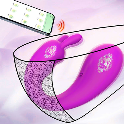 Triple Stimulation 2-in-1 Vibrator - Purple - image 7