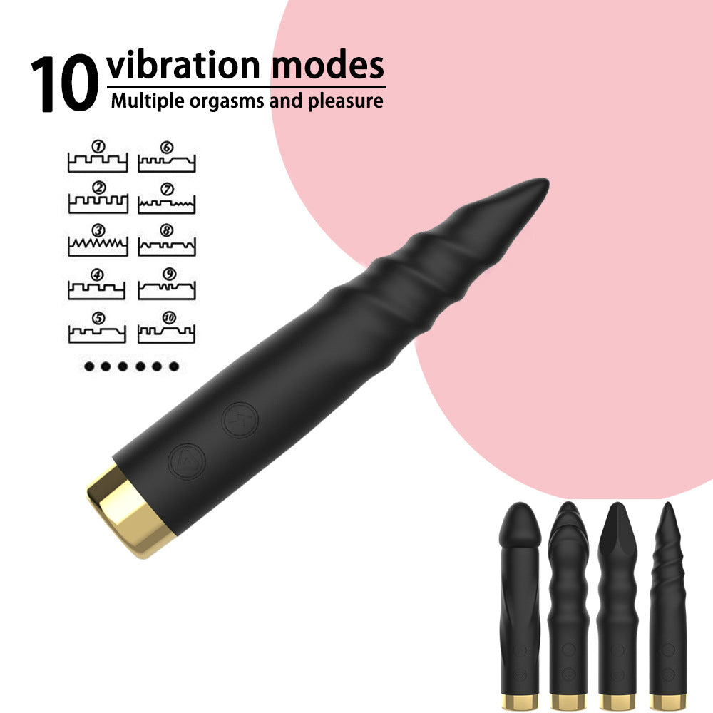 Anal Beads Vibrator – 10-Speed Silicone Massager for Prostate/G-Spot - image 1