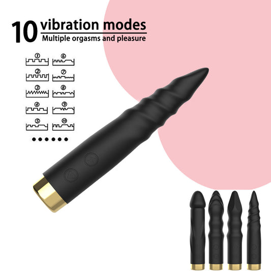 Anal Beads Vibrator – 10-Speed Silicone Massager for Prostate/G-Spot - image 1