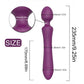 Dual Vibrator Powerful Magic Wand Clitoris Vagina Massager Anal Plug - image 0
