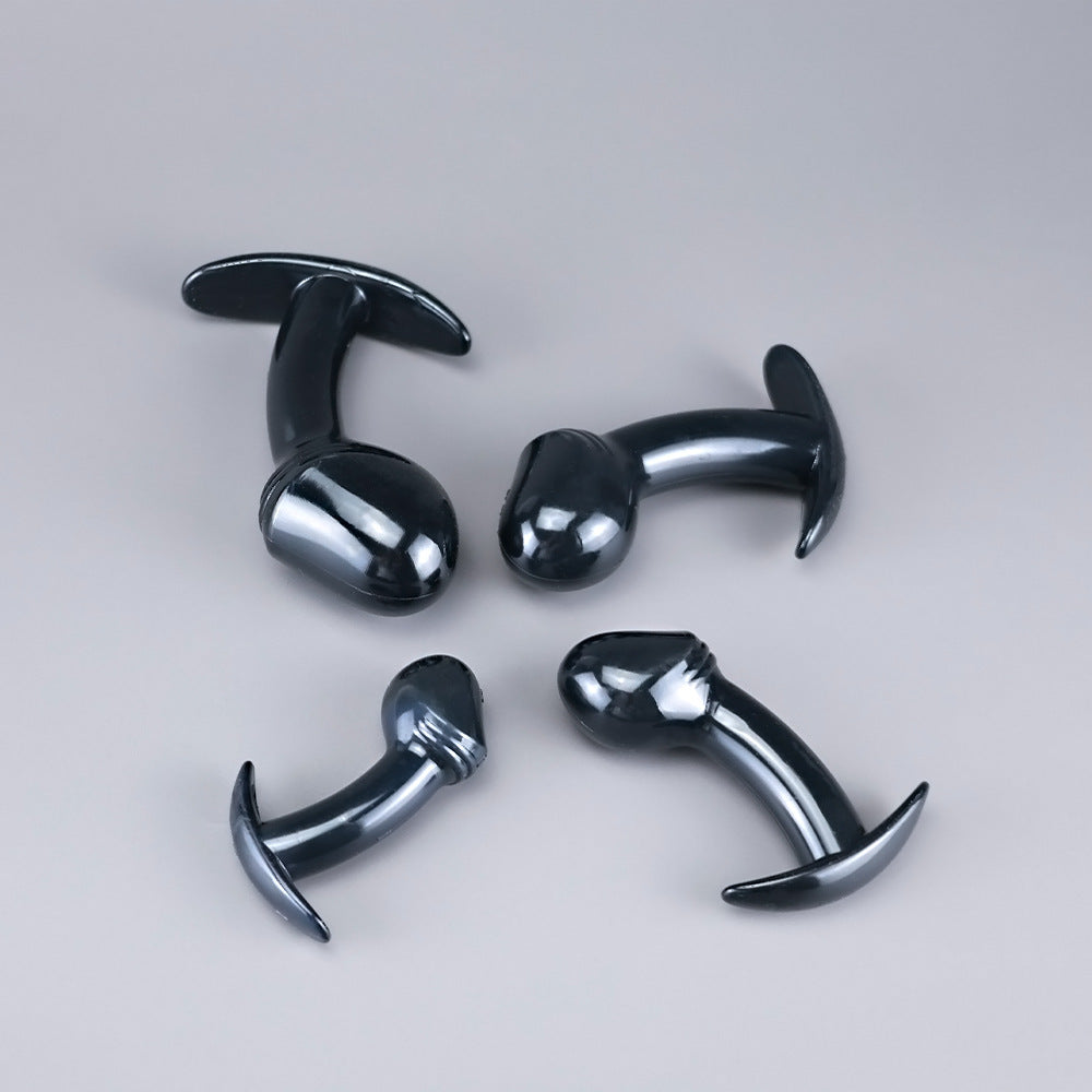 4-Piece TPE Anal Plug Set - image 2
