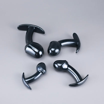 4-Piece TPE Anal Plug Set - image 2
