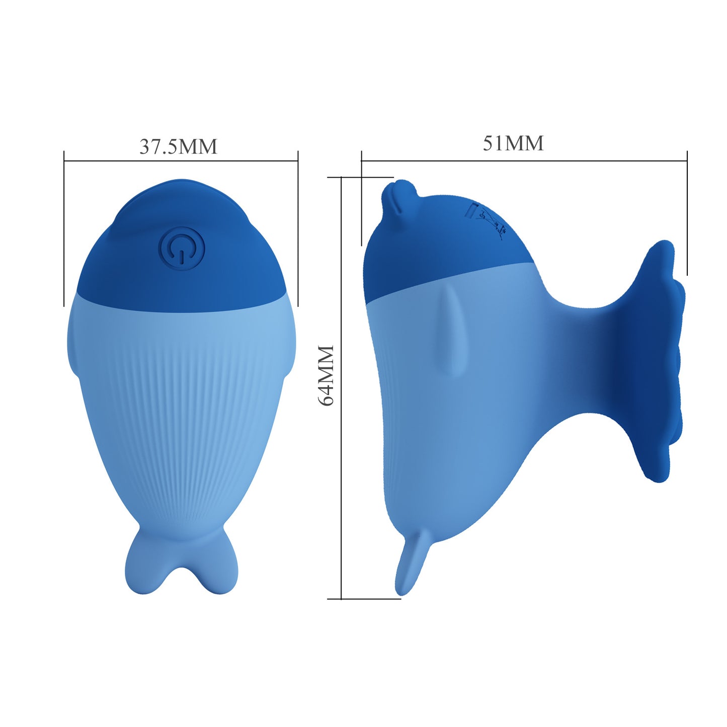 Slim Mini Vibrator with One-Button Control - image 0