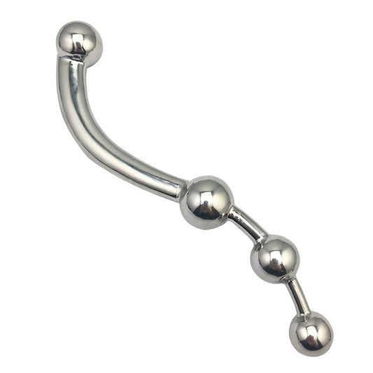 4 Anal Balls Stainless Steel Anal Metal Butt Plug - image 0