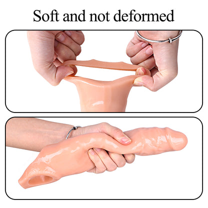 Mighty Penis Extender Sleeve with Ball Loop - image 8
