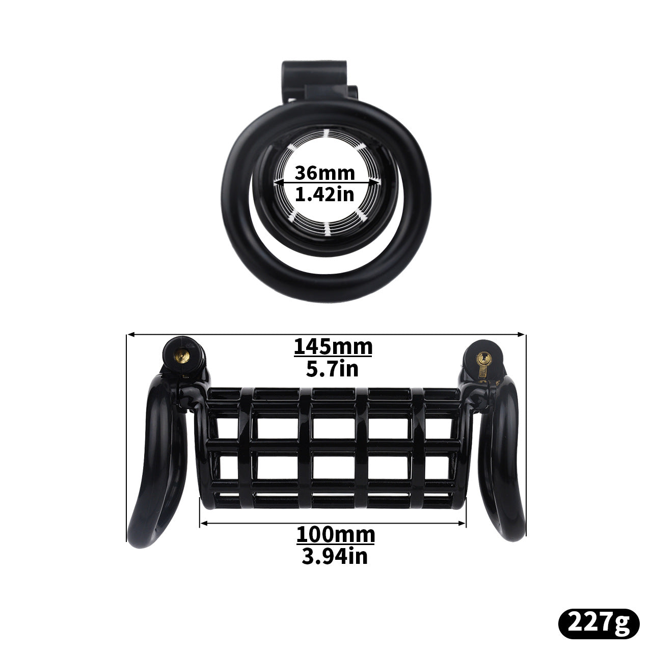 Dual Channel Chastity Cage - image 1