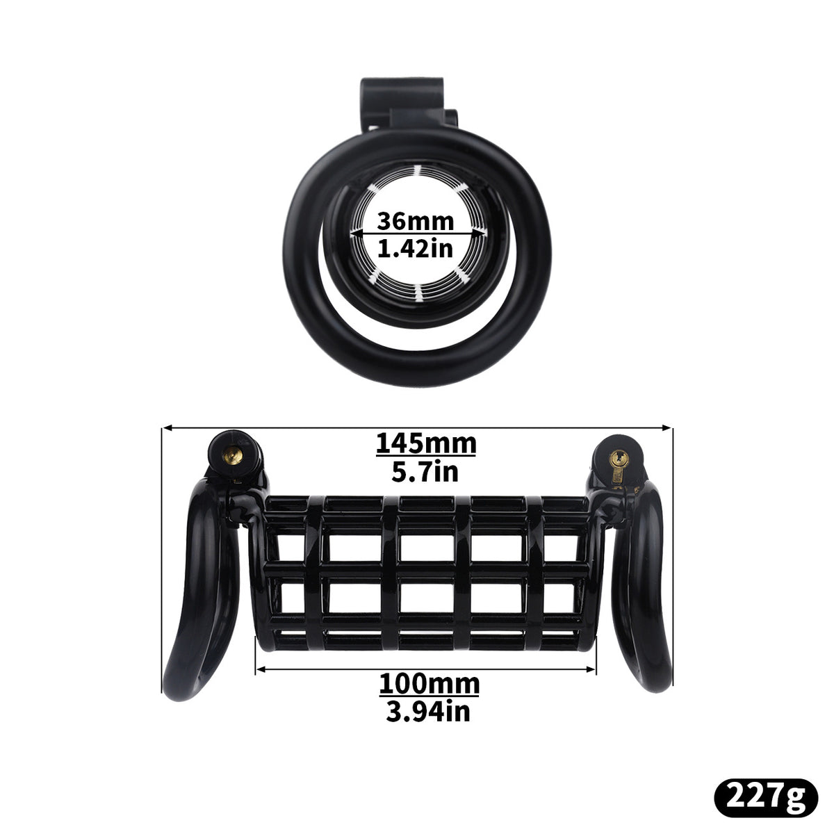 Dual Channel Chastity Cage - image 1