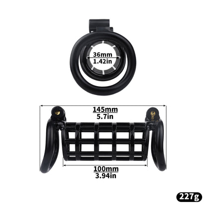Dual Channel Chastity Cage - image 1