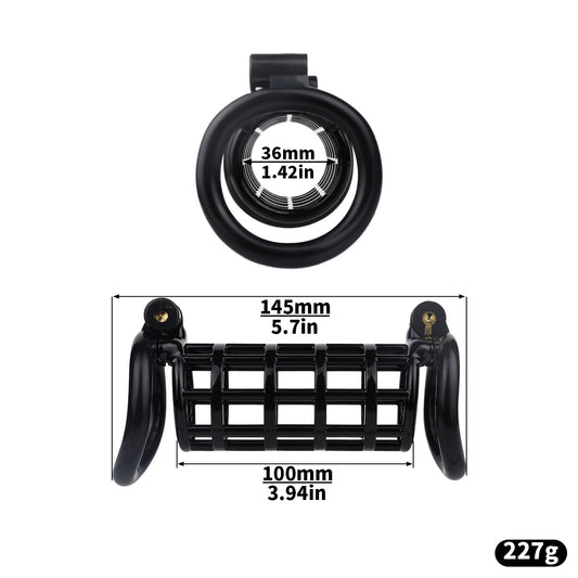 Dual Channel Chastity Cage - image 1