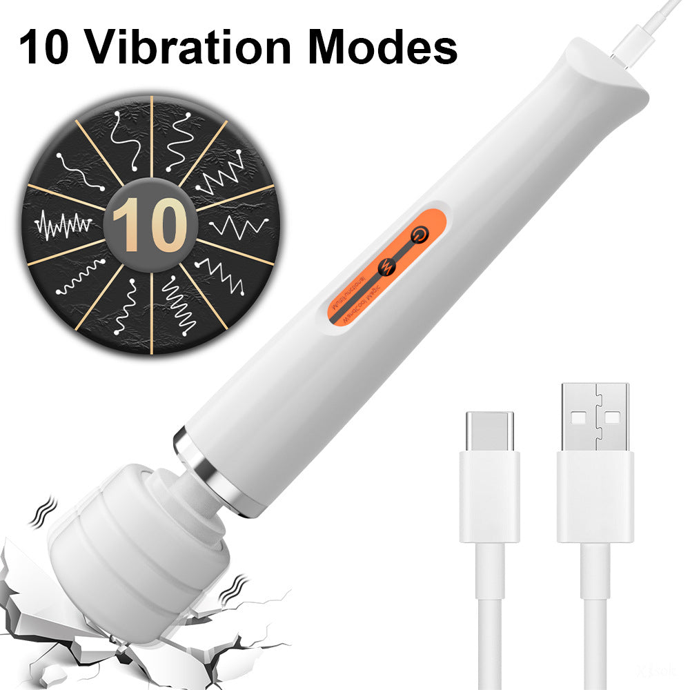 10-Speed Powerful Wand Massager – Deep Vibrations for Muscle & Intimate Relief - image 5