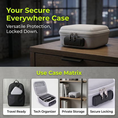 1pc Locking Storage Box - image 1