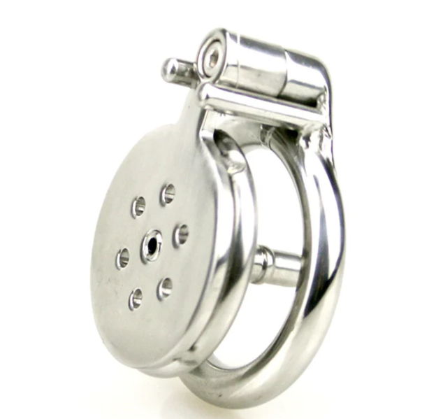 Tiny Metal Chastity Device 0.62 Inches Long - image 0