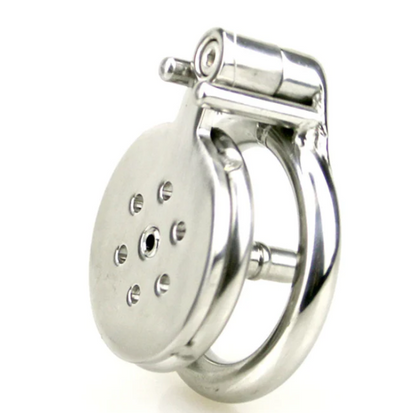 Tiny Metal Chastity Device 0.62 Inches Long - image 0