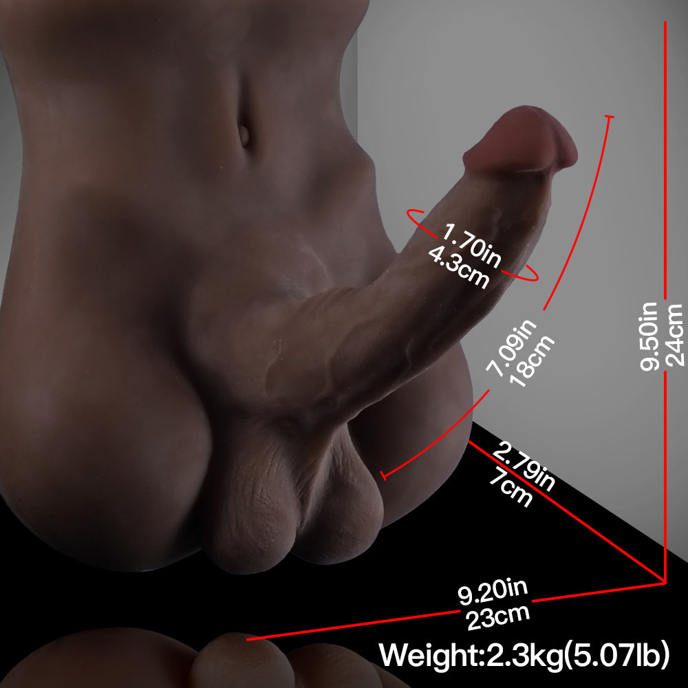 Lifelike Men's Torso for Women – Realistic Cock & Anal Experience - image 7