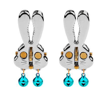 Adjustable Bunny Nipple Clamps – Sensory Play with Bells & Gear Control - SB - LBB - image 11