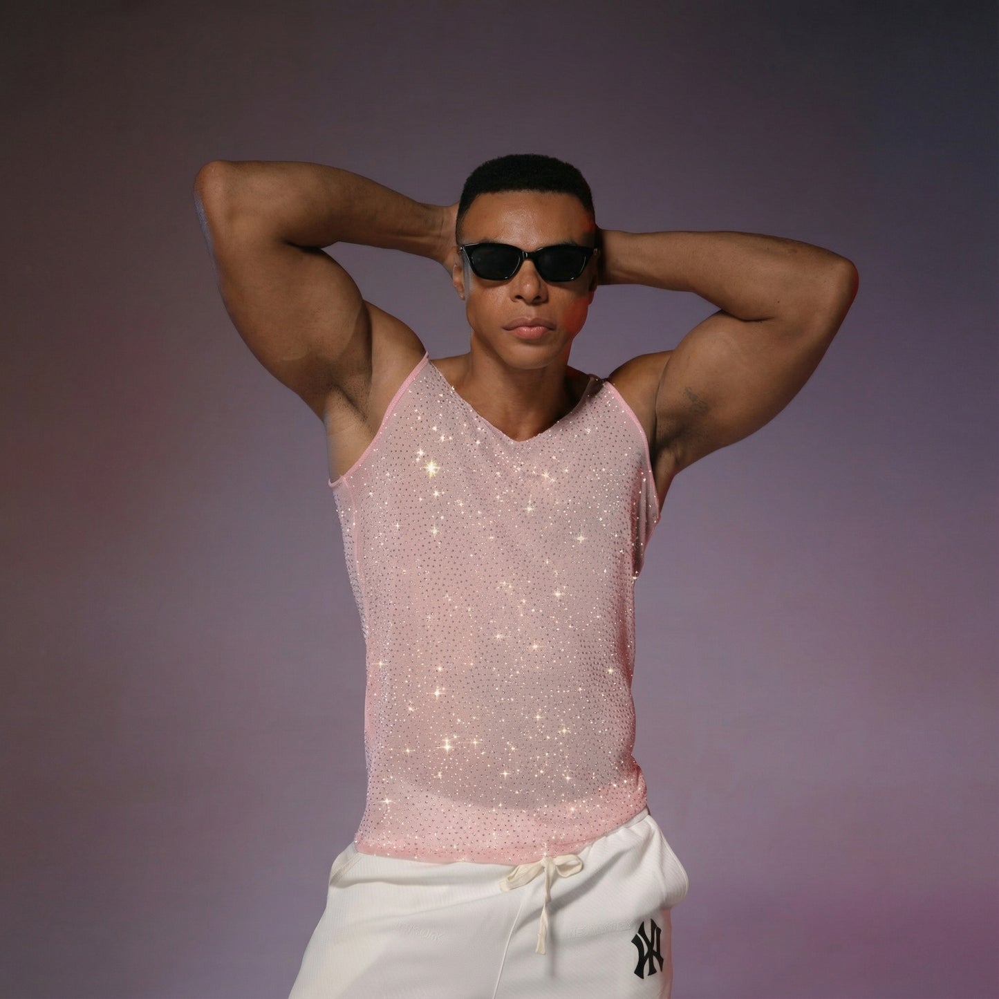 Starluxe Mesh Sparkle Top – Style G - image 7