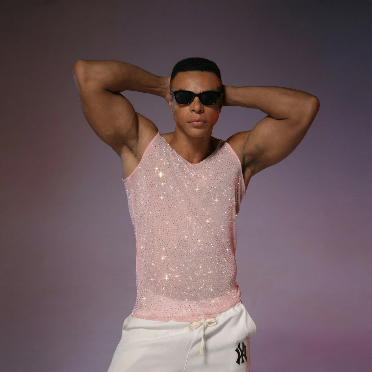 Starluxe Mesh Sparkle Top – Style G - image 7